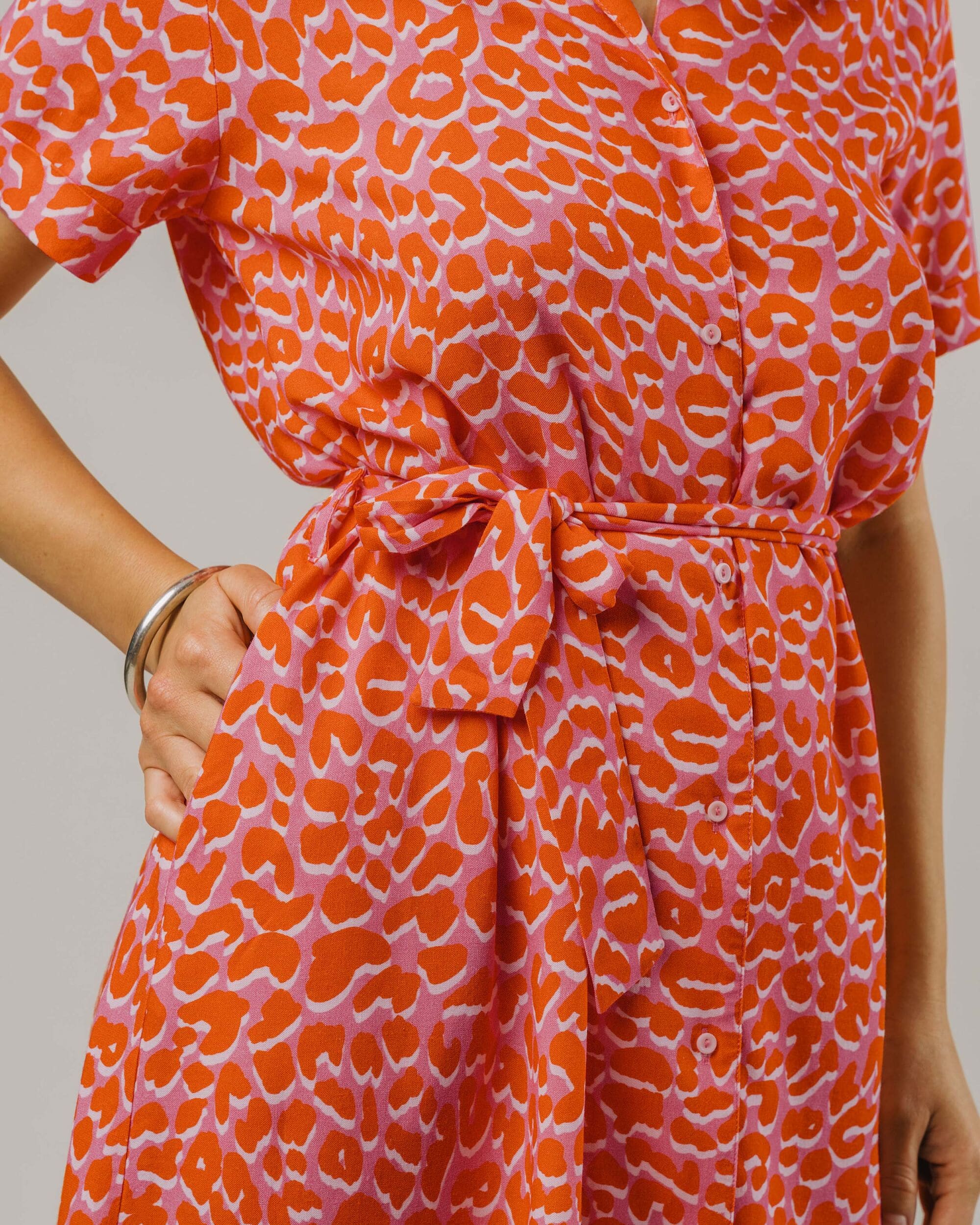 Brava Fabrics Dresses Long Dress Cocktail Pink sustainable fashion ethical fashion